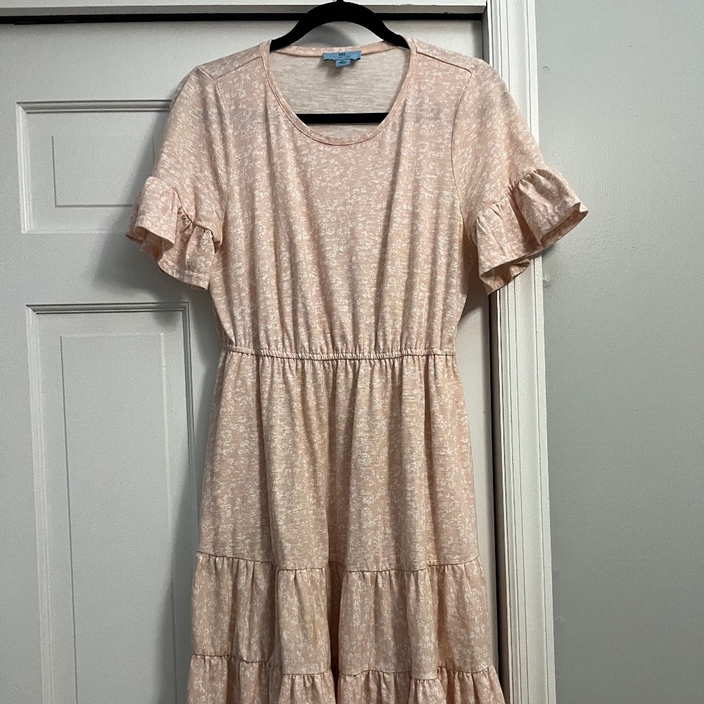 CeCe Pink Floral Dress (size PL)